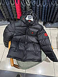 Чоловіча зимова куртка Hugo Boss CK8505 чорна S (M по бірці ), XXL (3XL по бірці), фото 5