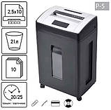 Шредер. Знищювач документів JINPEX JP-6510MD (2,5Х10) Секретність: Р-5 (000016192), фото 3