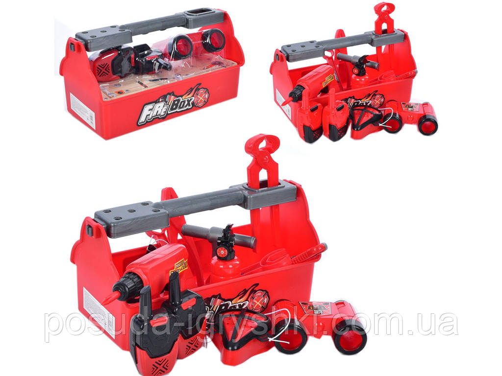 Набір iнструментів 326-F12 2 кольори, 13 предметів, валіза, 30-15-14 см., фото 1