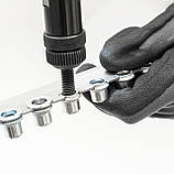 Заклепувальна гайка з малим потайним буртиком GOEBEL оцинкована сталь М12/0.8-3.5 мм, фото 7