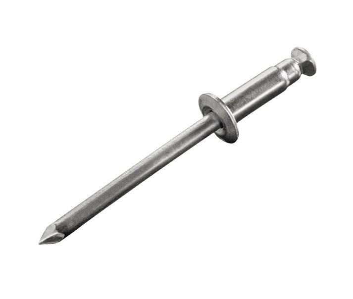 Заклепка відривна розщеплена GOEBEL STAR нерж сталь А2/нерж сталь А2 4.8х16.0 мм/7.0-10.0 мм, фото 1