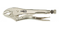 Кліщі затискні з заокругленими губками NEO