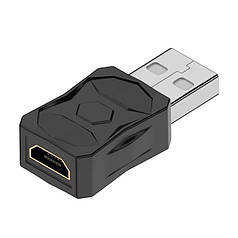 Адаптер переходник USB - Micro USB (M/F) 480Mbps 5V2A Alitek New Style