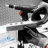 Заклепувальна гайка закрита з плоским буртиком GOEBEL нержавіюча сталь А2 М8/0.5-3.0 мм, фото 3