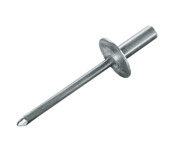 Заклепка герметична витяжна зі збільшеним буртиком GOEBEL CUPLARGE нерж А2/нерж А2 4.8х16.0 мм/6.5-10.5 мм, фото 1