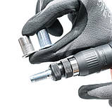 Заклепувальна гайка з кільцевим плоским буртиком GOEBEL алюміній M8/5.0-8.0 мм, фото 4