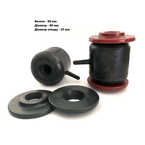 Пневмоподушки пневмобаллоны в передние пружины (стойки) амортизаторы ...