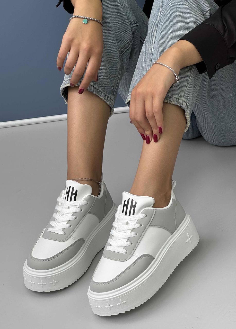 Кросівки жіночі 8 пар у ящику білого кольору 36-41, фото 1