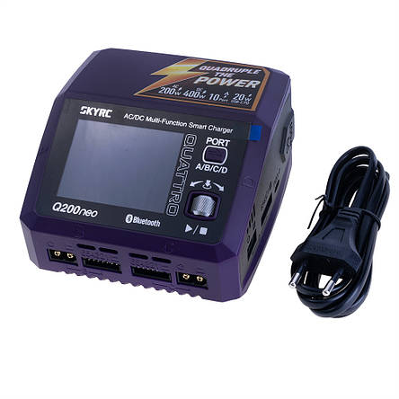Зарядний пристрій для Q200neo Charger (SK-100197-01) SkyRC. Пом'ята картонна коробка., фото 1