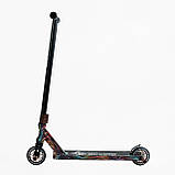 Трюковий самокат Best Scooter BS-99717, колеса PU 110 мм, з пегами, висота 85 см, алюмінієвий диск і дека, фото 5