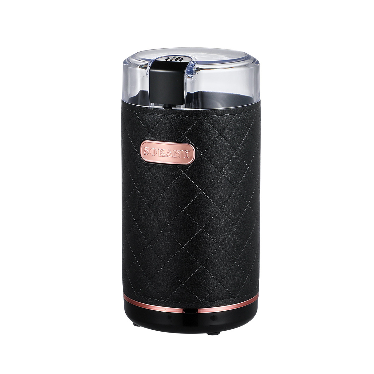 Кавомолка електрична Sokany SK-3027 150 Вт, 50 г, чорна та біла