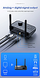 3D Bluetooth 5.3 аудіоресивер оптичний коаксіальний 3,5 мм AUX аналоговий цифровий вихід, фото 6