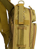 Сумка через плече Tribe Sling Pack 6,5л пісочний T-IE-0003-coyote, фото 8