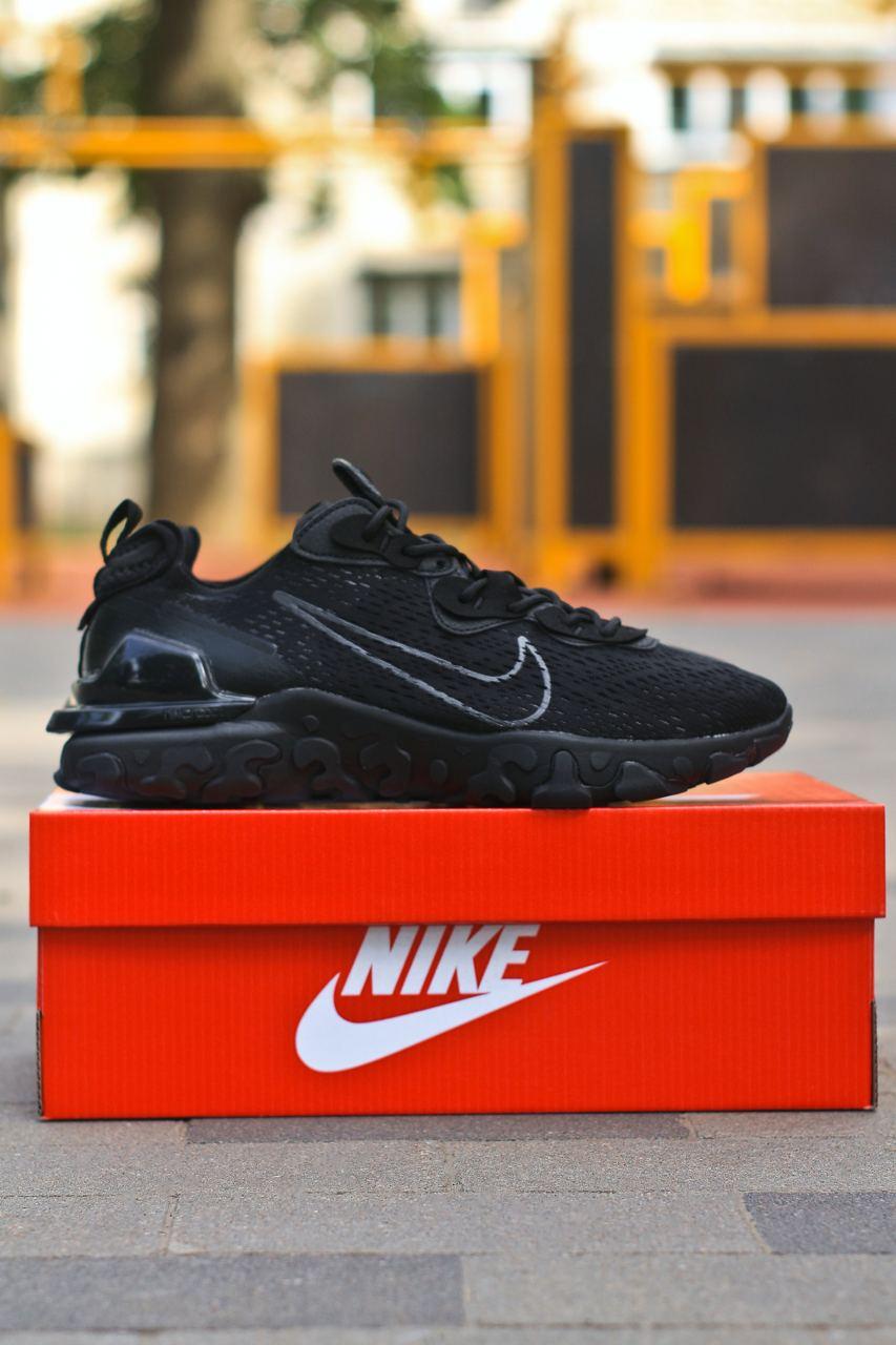 Чоловічі Кросівки Nike React Vision Black / Найк Реакт Віжен: продаж ...