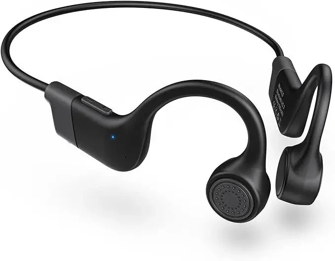 Бездротові спортивні навушники Hanmer з кістковою провідністю Bluetooth, відкритого типу, кістка, фото 1