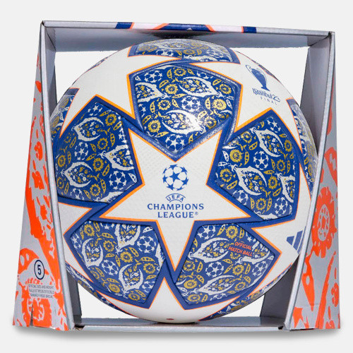 М'яч футбольний Adidas Finale Istanbul OMB HU1576 розмір 5, термошов, FIFA Quality Pro