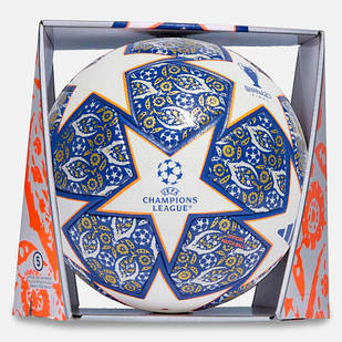 М'яч футбольний Adidas Finale Istanbul OMB HU1576 розмір 5, термошов, FIFA Quality Pro