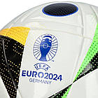 М'яч футбольний полегшений Adidas EURO24 Fussballliebe league Junior 350g IN9376 (розмір 4), фото 6
