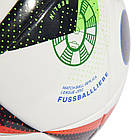 М'яч футбольний полегшений Adidas EURO24 Fussballliebe league Junior 350g IN9376 (розмір 4), фото 9