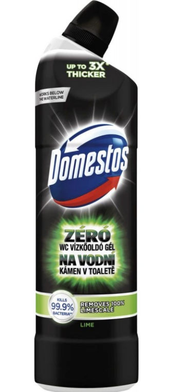 Гель для унітазу Domestos Zero 750мл УГОРЩИНА 8717644169490