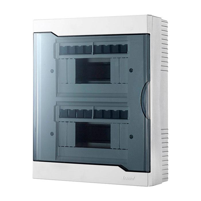 Щит електричний Lezard під автомат на 16 модулів зовнішній, фото 1