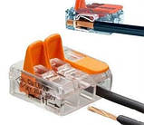 Клемник Wago на 2 дроти оригінальний, фото 2