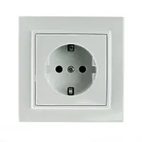 Розетка із заземленням Giselt Milana G8010