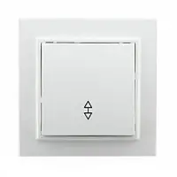 Вимикач прохідний одноклавішний Giselt Milana G8005