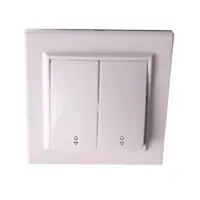 Вимикач прохідний двоклавішний Giselt Milana G8205