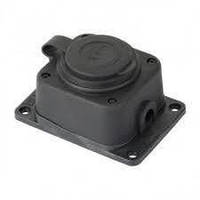 Розетка із заземленням каучукова 16А IP44 FAR F106