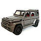 Машинка металева Mercedes-Benz G65 AMG Гелендваген мерседес сірий 1:24 світло, інерція, відкриваються двері, багажник, капот,, фото 3
