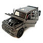 Машинка металева Mercedes-Benz G65 AMG Гелендваген мерседес сірий 1:24 світло, інерція, відкриваються двері, багажник, капот,, фото 6
