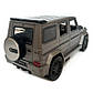 Машинка металева Mercedes-Benz G65 AMG Гелендваген мерседес сірий 1:24 світло, інерція, відкриваються двері, багажник, капот,, фото 7