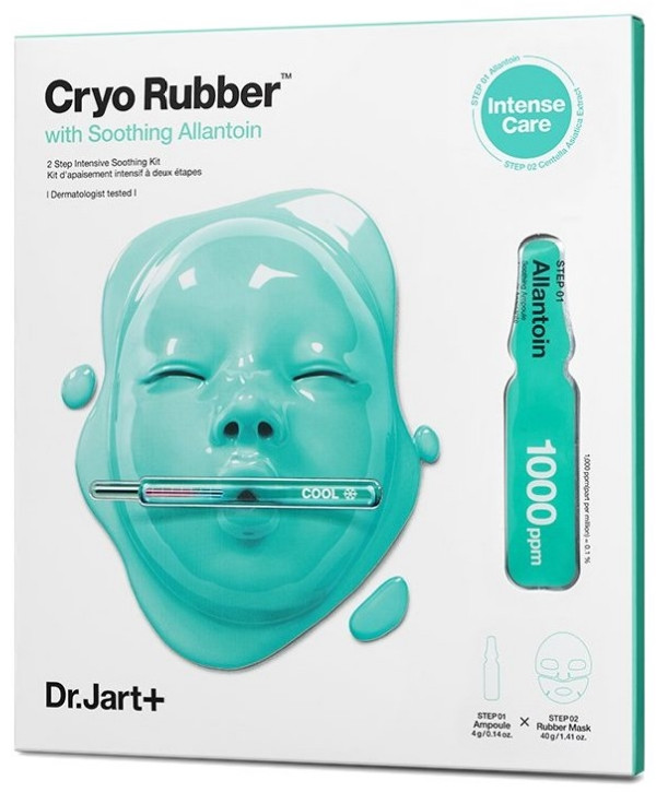Заспокійлива маска з алантоїном Dr.Jart+ Cryo Rubber With Soothing Allantoin 40 + 4 г