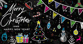 Конверти для грошей "Merry Christmas", 10 шт/уп