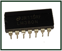 Мікросхема LM380N, DIP-14