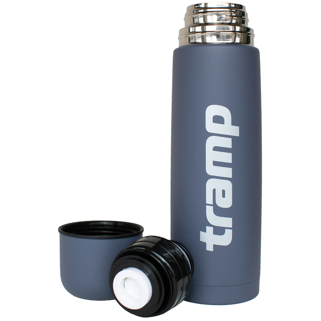 Термос Tramp Basic 0,75 л Сірий (TRC-112-grey) (UTRC-112-grey), фото 1