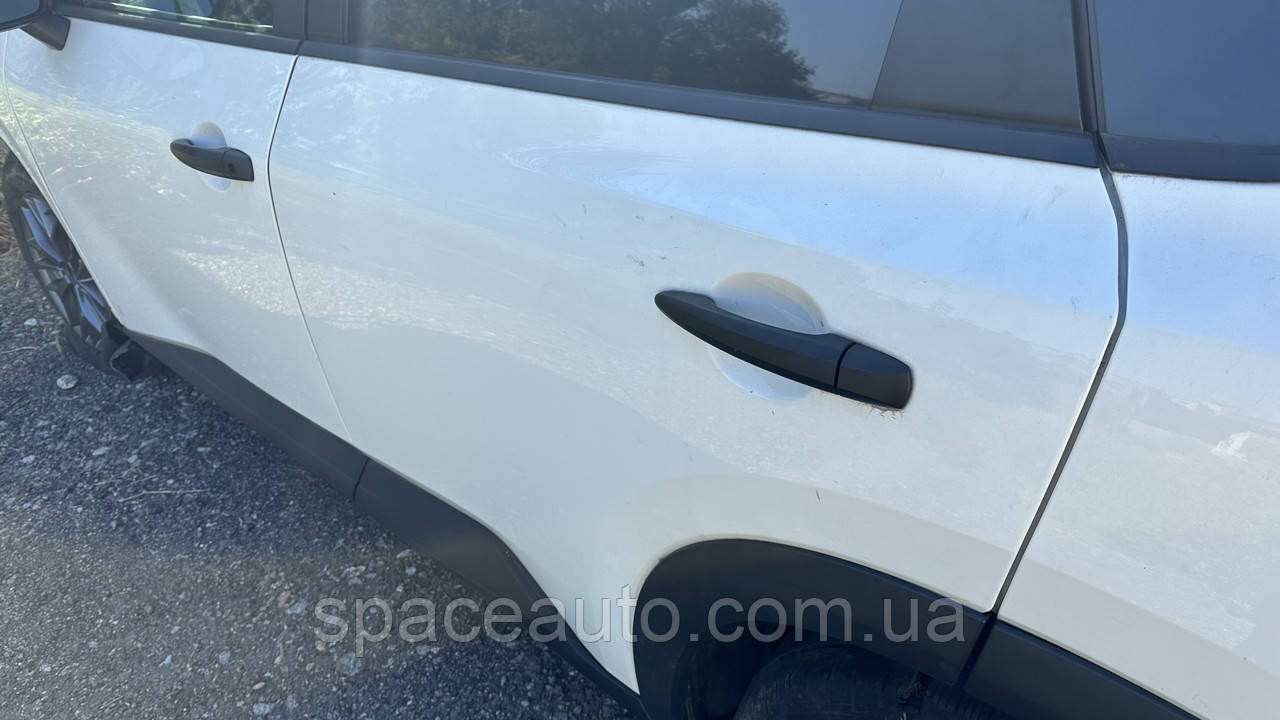 Дверь задняя левая Nissan Rogue T33 2021-2024 год б/у оригинал в идеальном состоянии без дефектов, код цвета QAK БЕЛЫЙ, фото 1