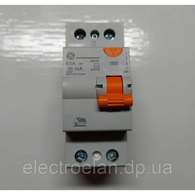 УЗО DCG263/030 2P, AC, фото 1