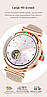 Смарт годинник жіночий Lemfo CF33 Gold (дзвінки, вимірювання тиску та кисню), фото 8
