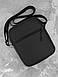 Сумка месенджер (через плече) для чоловіків та жінок Famk WPM , Чорний, фото 3