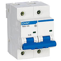 Автоматичний вимикач Chint NXB-125 2P C100 10 кА