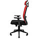 Сіткове офісне крісло з підлоговим сидіння чорне спинка червона сітка Експерт Expert Пластик Richman, фото 5