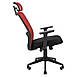 Сіткове офісне крісло з підлоговим сидіння чорне спинка червона сітка Експерт Expert Пластик Richman, фото 6