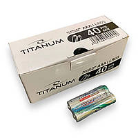 Батарейки Titanium Alkaline R3 ААА упак. 40 шт.