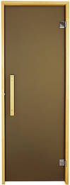 Двері для лазні та сауни Tesli Lux Sateen RS 1900 x 700