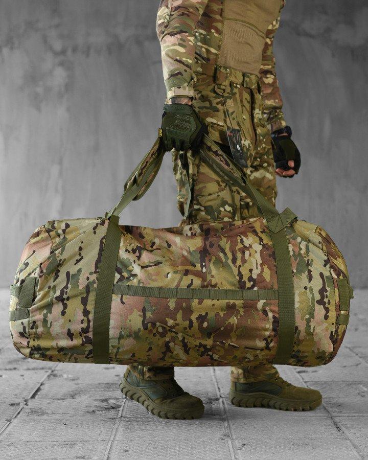 Сумка Баул Кардура 120 л мультикам НП4933 ТМ, фото 1