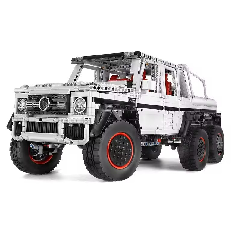 Конструктор Джип-позашляховик Mercedes-Benz G63 6х6 на дистанційному керуванні на 3686 деталей