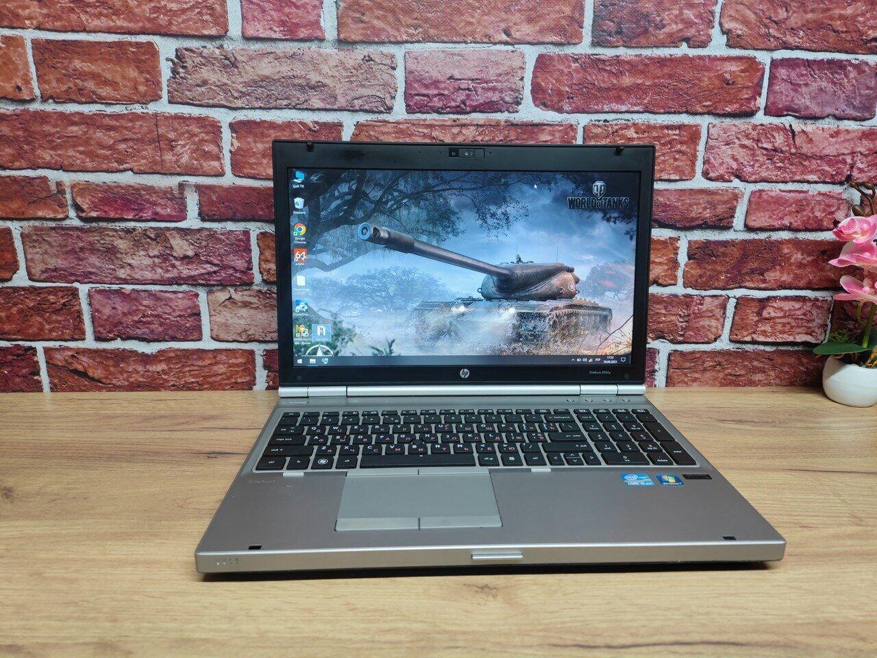 Б/в Ноутбук HP EliteBook 8560p 15.6" 1366x768| Core i5-2540M| 8 GB RAM| 128 GB SSD| HD 3000