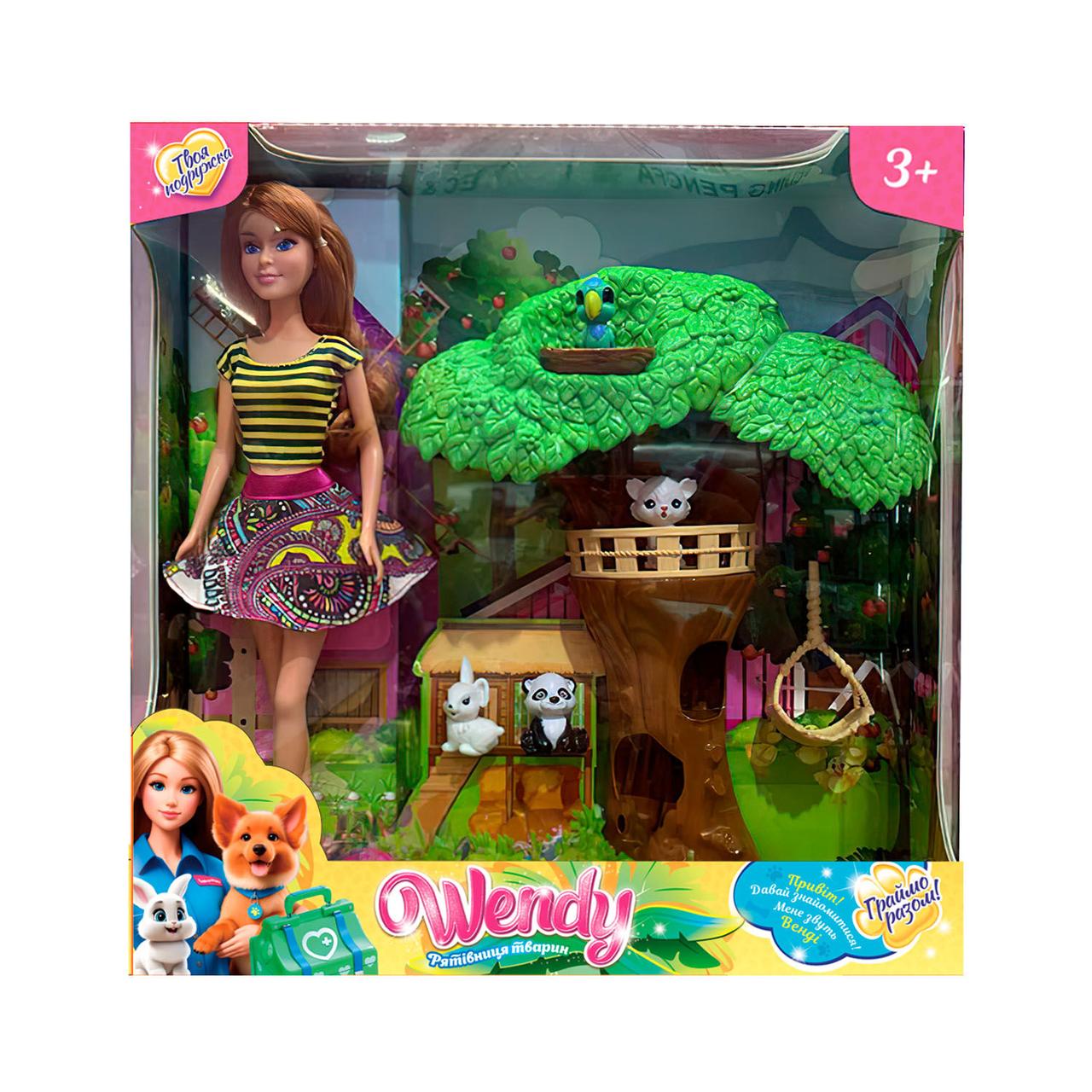Ігровий набір — лялька Wendy та центр порятунку тварин арт. 58433, фото 1